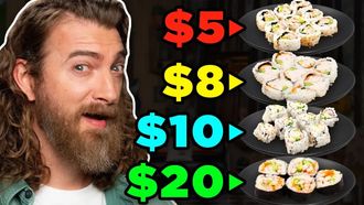 Episode 74 Frozen vs. Fast vs. Fancy Food Taste Test