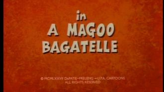 Episode 11 Gold Rush Magoo/Magoo's Fountain of Youth