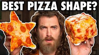 Episode 17 Is Pizza Better In Different Shapes? (Taste Test)
