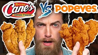 Episode 51 Raising Cane's vs. Popeyes Taste Test | FOOD FEUDS