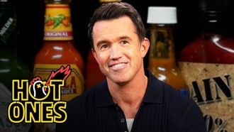 Episode 5 Rob McElhenney Needs to Walk It Out While Eating Spicy Wings