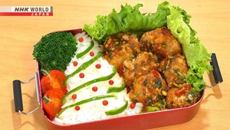 Episode 15 Kara-age with Tangy Scallion Sauce Bento & Layered Katsu Bento