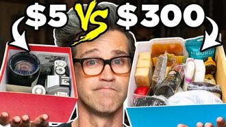 Episode 62 Cheap Vs. Expensive Mystery Box (Challenge)