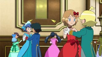 Episode 12 Satoshi and Serena! Catch One at the Dance Party!!