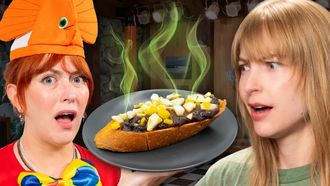 Episode 144 Mythical Weekend - Guess The Dress Or Eat The Nasty Food
