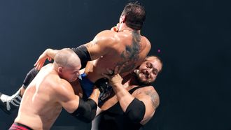 Episode 10 Team Raw tricks Batista