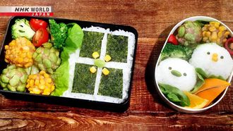 Episode 12 Dry Nikujaga Bento & Colorful Shumai Bento