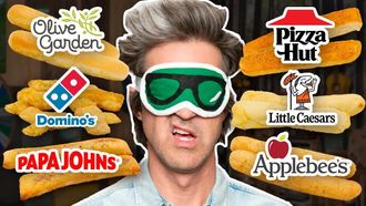 Episode 49 Blind Fast Food Breadsticks Taste Test