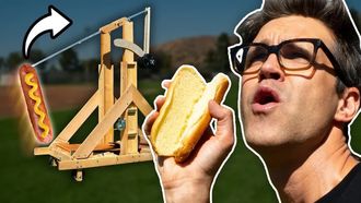 Episode 64 Can We Launch A Hot Dog Into A Bun?