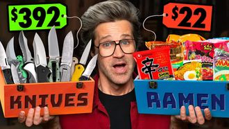 Episode 32 Cheap vs. Expensive Mystery Box (Challenge)