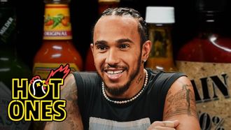 Episode 2 Lewis Hamilton Goes Full Send While Eating Spicy Wings
