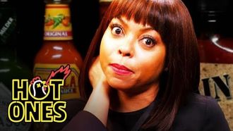 Episode 1 Taraji P. Henson Needs a Stunt Double to Eat Spicy Wings