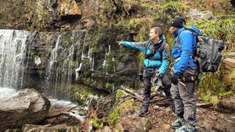 Episode 3 Cynthia Erivo in the Brecon Beacons Mountains