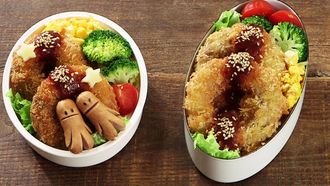 Episode 2 Tori-suki Okowa Bento & Meat-wrapped Onion Rings