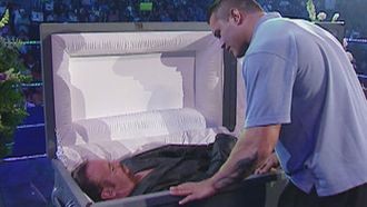 Episode 3 The Undertaker interrupts his funeral