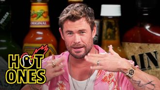 Episode 1 Chris Hemsworth Gets Nervous While Eating Spicy Wings