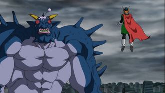 Episode 74 Aisuru mono no tame ni! Fukutsu no Gurêto Saiyaman!!