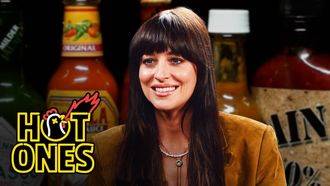 Episode 4 Dakota Johnson Is Not Okay While Eating Spicy Wings