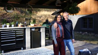 Episode 11 Rammed Earth Outdoor Kitchen