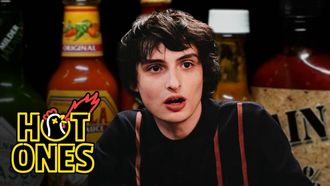 Episode 6 Finn Wolfhard Embraces Insanity While Eating Spicy Wings