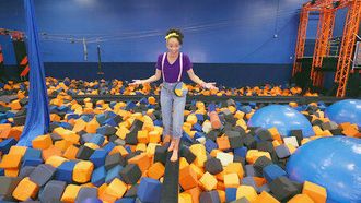 Episode 4 Meekah Flips on a Trampoline at Skyzone