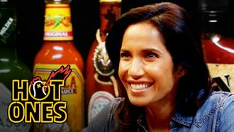 Episode 1 Padma Lakshmi Gracefully Destroys Spicy Wings