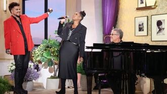 Episode 28 Adam Lambert, Jalyn Hall, Brianna Cameron