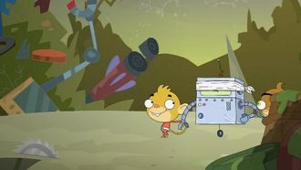 Episode 4 My Dad-Bot, the Doom-Bot/Monkey Mitts!