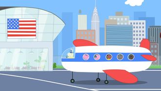 Episode 1 America; The Diner; Canyon Country; Hollywood; Hop, Skip, Jump!