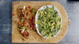 Episode 11 Swedish Meatballs and Pasta Pesto