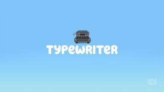 Episode 49 Typewriter