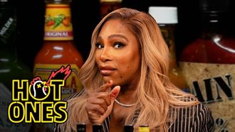Episode 7 Serena Williams Returns Hot Sauce Serve After Hot Sauce Serve While Eating Spicy Wings