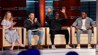 Episode 1 Deion Sanders, Shannon Sharpe, Joel McHale, Gillian Jacobs
