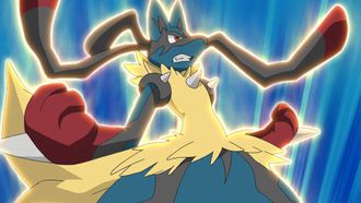 Episode 25 A Battle Festival Exploding With Life! VS Mega Lucario!!