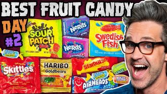 Episode 34 Best Fruit Candy Taste Test