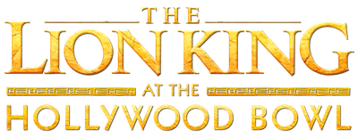 The Lion King at the Hollywood Bowl logo