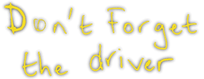 Don't Forget the Driver logo