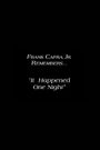 Frank Capra Jr. Remembers: It Happened One Night