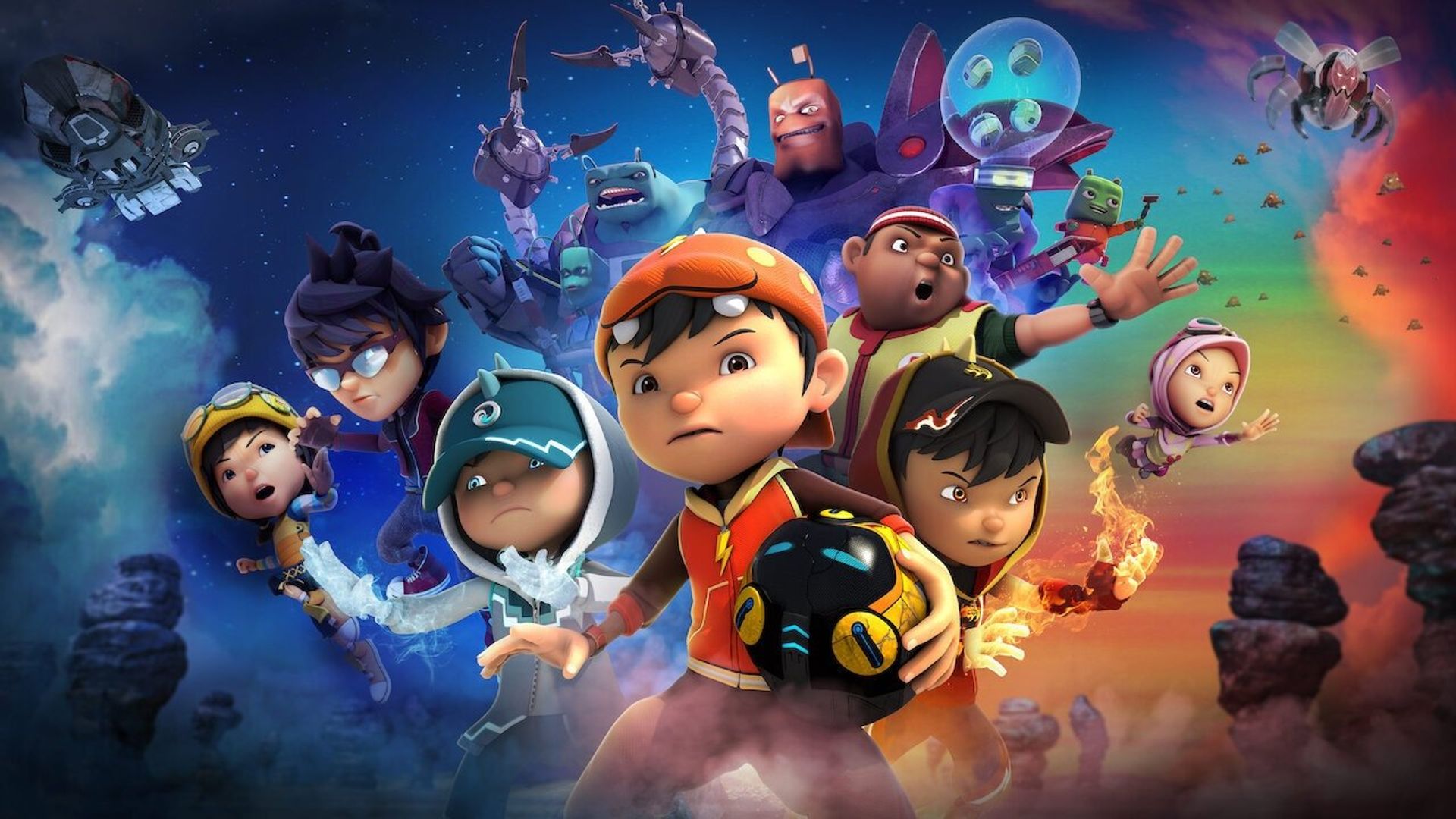 BoBoiBoy background