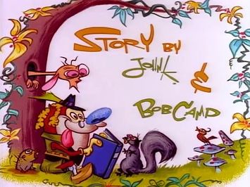 Ren & Stimpy The Littlest Giant title card