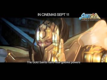 Saint Seiya: Legend Of Sanctuary - Official Movie Trailer (In Cinemas 11 Sept 2014)