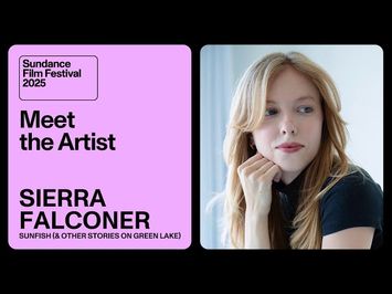 Meet the Artist 2025: Sierra Falconer on “Sunfish (& Other Stories on Green Lake)”