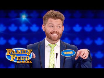 These might be the best cat imitations that you hear all day ?| Family Feud Canada