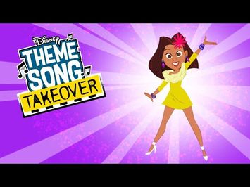 The Proud Family LaCienega's Theme Song Takeover | @disneychannel