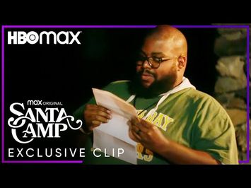 Black Santa Chris Burns the Letter