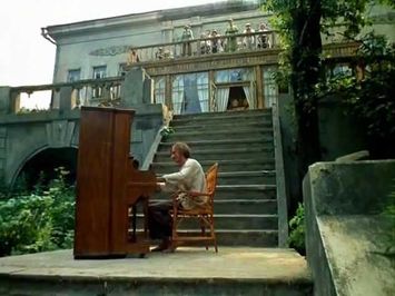 Piano scene in An Unfinished Piece for a Player Piano