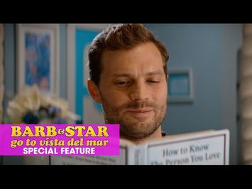 Barb & Star Go To Vista Del Mar (2021 Movie) Special Features “Casting of Jamie Dornan”