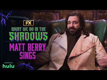 Matt Berry Sings the Intro Theme Song Scene