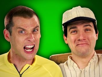 Epic Rap Battles of History -Behind the Scenes - Babe Ruth vs Lance Armstong
