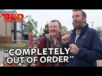 Chris McCausland and Lee Mack's Hilarious On-Set Tour of Bad Tidings